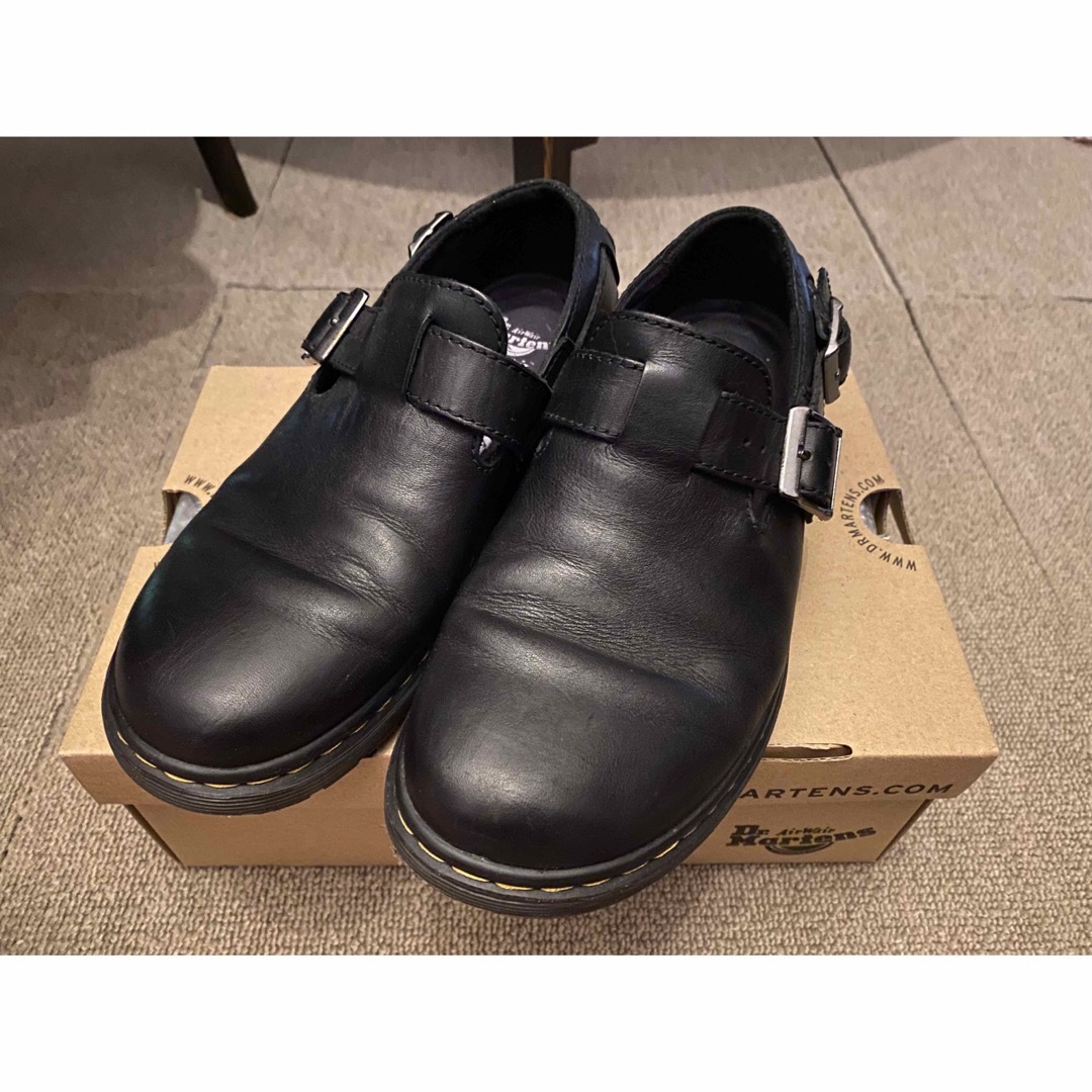 Dr.Martens(ドクターマーチン)のsamsaraさま専用 Dr.Martens JORGE C ブラック EU38 レディースの靴/シューズ(スリッポン/モカシン)の商品写真