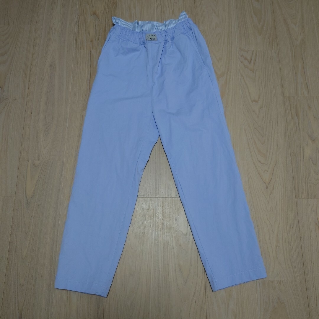 《水通しのみ》Waistレイヤードテーパードパンツ