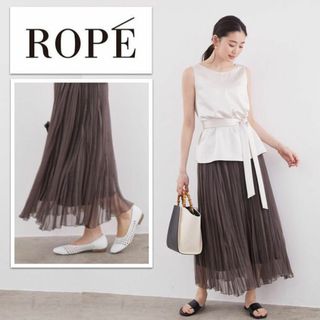 ☆新品タグ付☆ ROPE’ ロペ スカート ボルドー 美シルエット 高級感