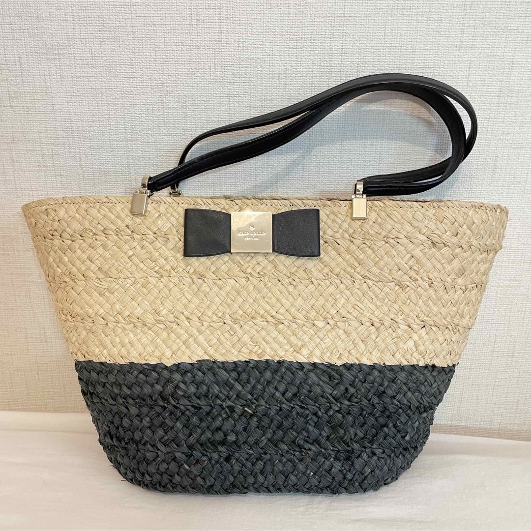 kate spade ケイト・スペードニューヨーク カゴ素材バック