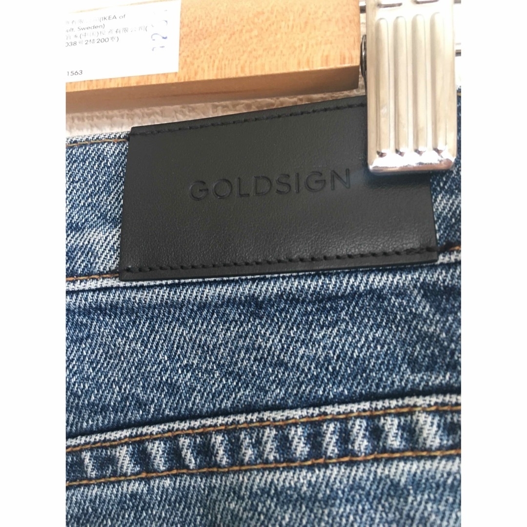 新品！GOLDSIGN the high rise slim jeansパンツ