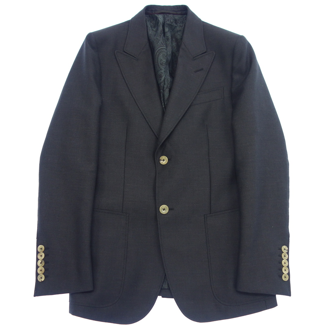 Gucci - グッチ 2Bジャケット 裏地ペイズリー 398949 メンズ【AFA8】の