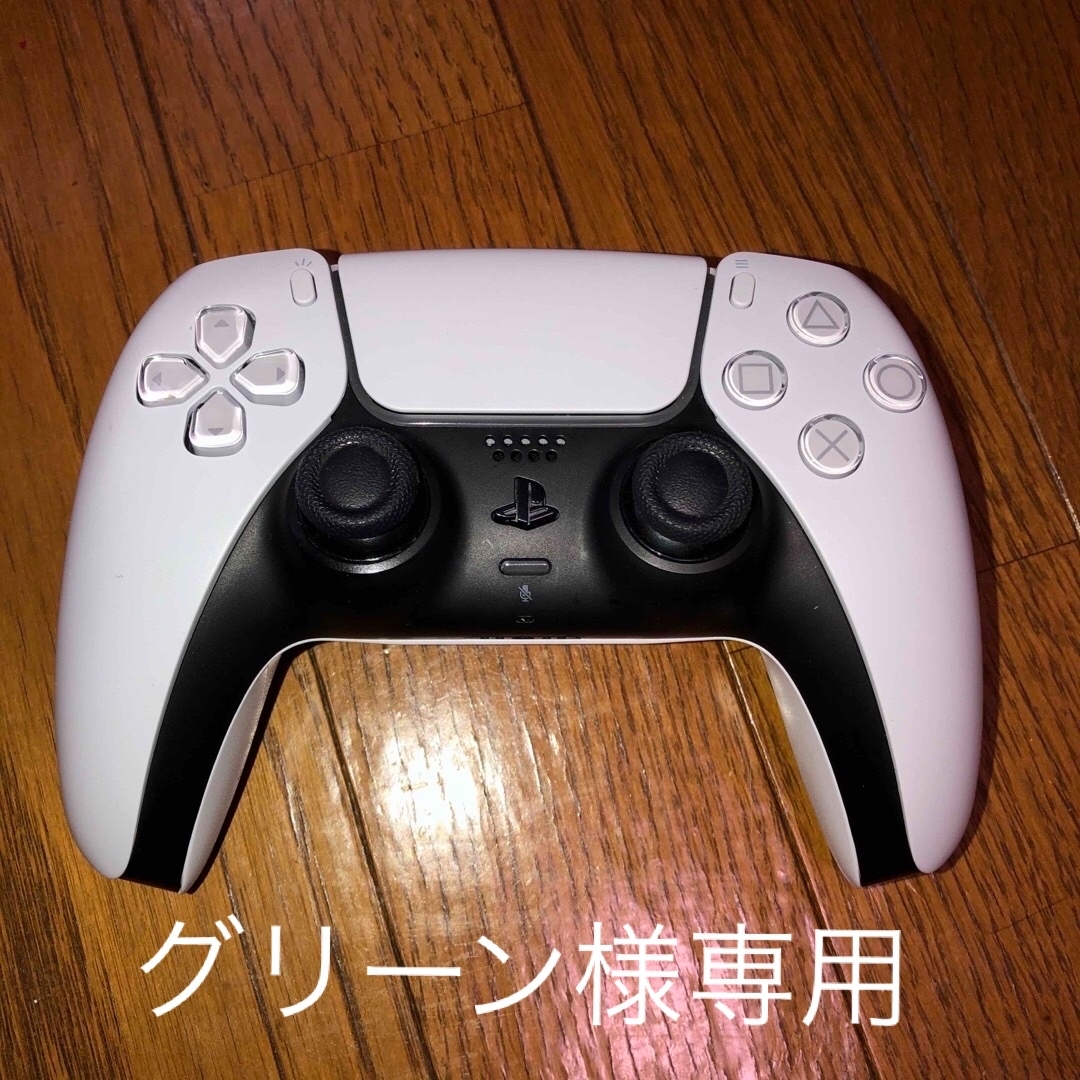 PlayStation(プレイステーション)の※ジャンク品※ ps5コントローラー　★グリーン様専用★ エンタメ/ホビーのゲームソフト/ゲーム機本体(その他)の商品写真