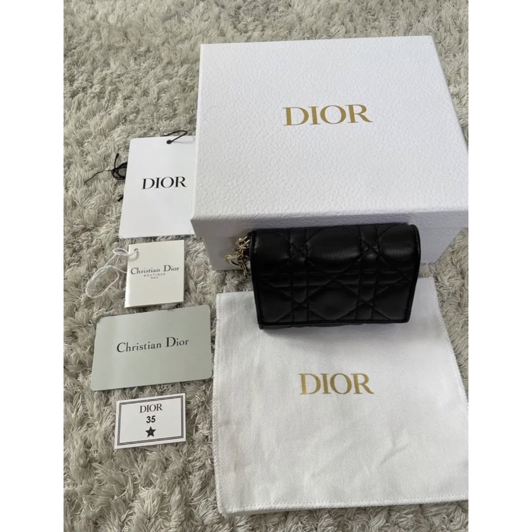 新品未使用品 LADY DIOR ロータスウォレット-