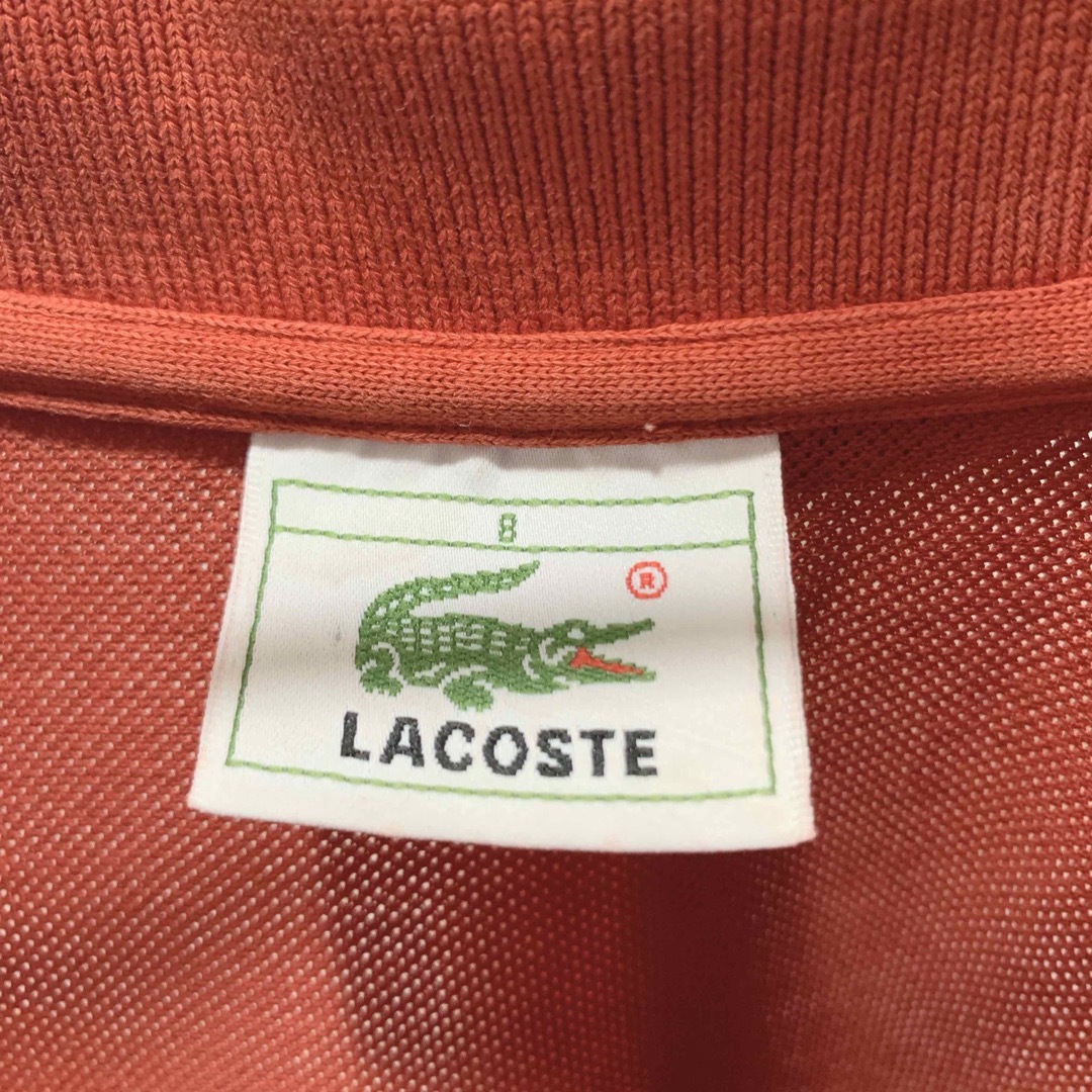 LACOSTE ラコステ 半袖ポロシャツ 鹿の子シャツ レアサイズ 3XL相当