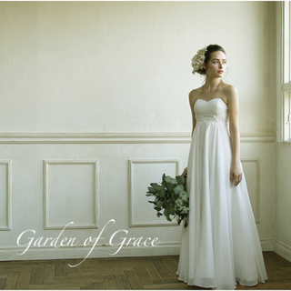 garden of grace スワニーエンパイアドレス ウェディングドレス(ウェディングドレス)