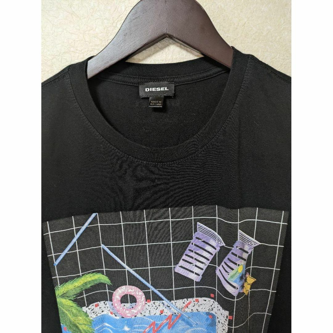 DIESEL(ディーゼル)のDIESEL ディーゼル メンズ プリント Tシャツ Mサイズ メンズのトップス(Tシャツ/カットソー(半袖/袖なし))の商品写真