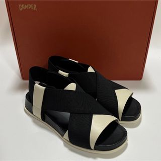 カンペール(CAMPER)の新品 Camper Atonik カンペール レザーサンダル マルチカラー(サンダル)