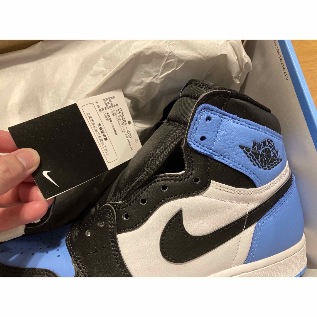 NIKE   Nike Air Jordan 1 Retro University Blueの通販 by ドラ's