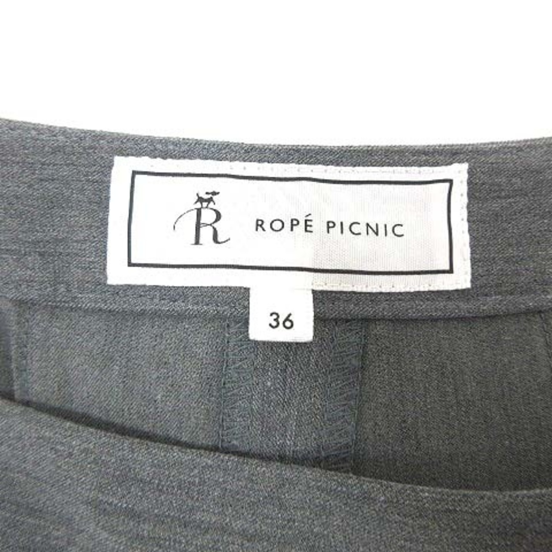 Rope' Picnic(ロペピクニック)のROPE Picnic パンツ キュロット ハーフ 36 グレー /YK レディースのパンツ(キュロット)の商品写真