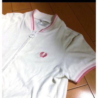 フレッドペリー(FRED PERRY)のフレッドペリーパイル地ジップ半袖ブルゾン(ブルゾン)