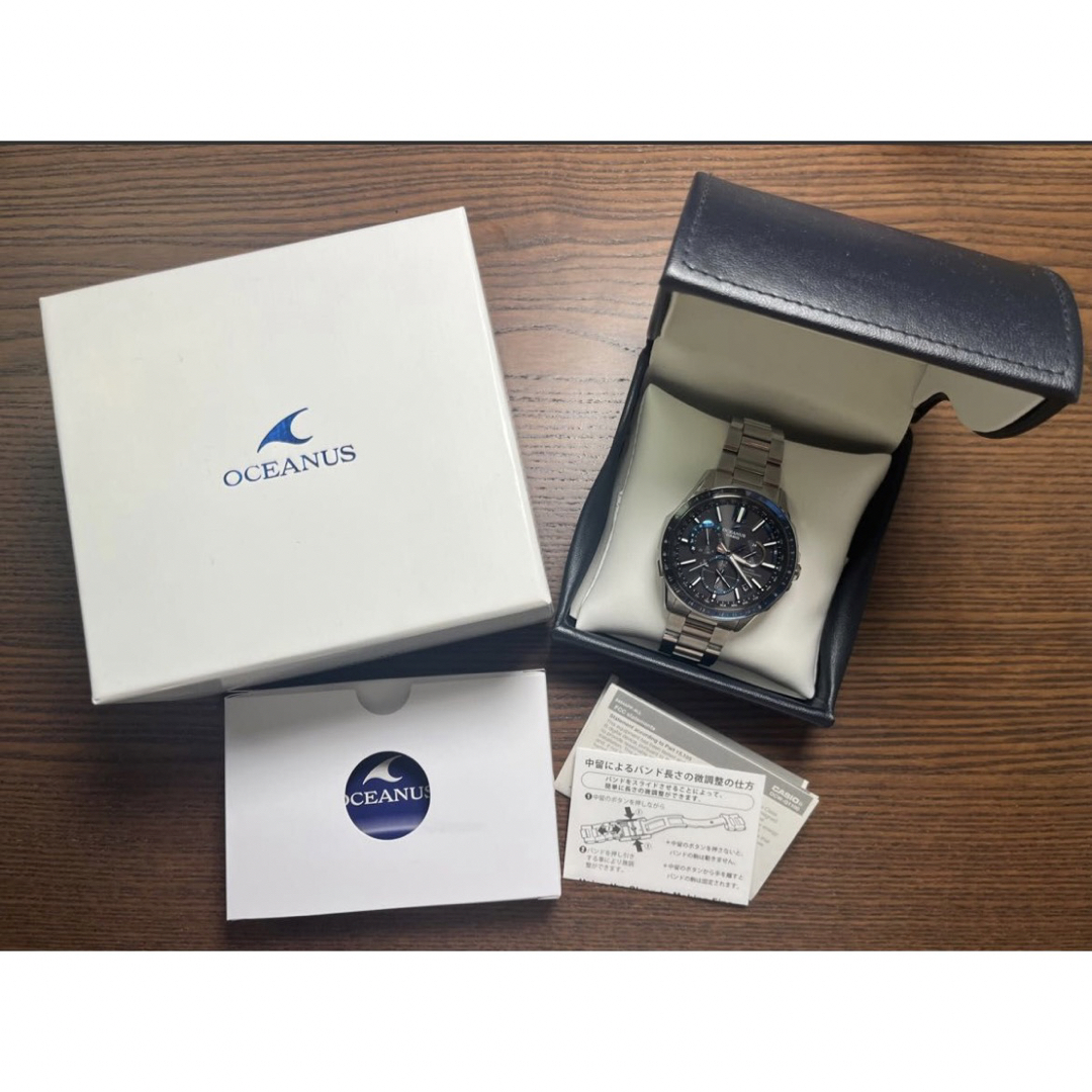 CASIO(カシオ)のCASIO オシアナス OCW-G1100-1AJF メンズの時計(腕時計(アナログ))の商品写真