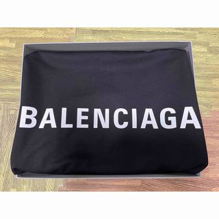 バレンシアガ(Balenciaga)の【超美品】バレンシアガ　オーバーサイズロゴパーカー(パーカー)