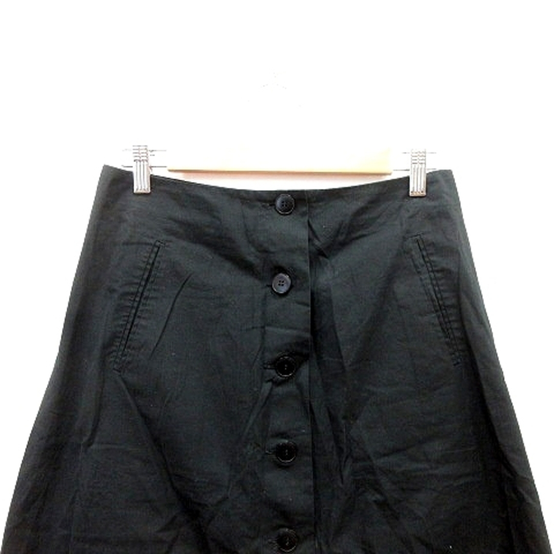 agnes b.(アニエスベー)のアニエスベー agnes b. フレアスカート ミモレ ロング 40 黒 レディースのスカート(ロングスカート)の商品写真