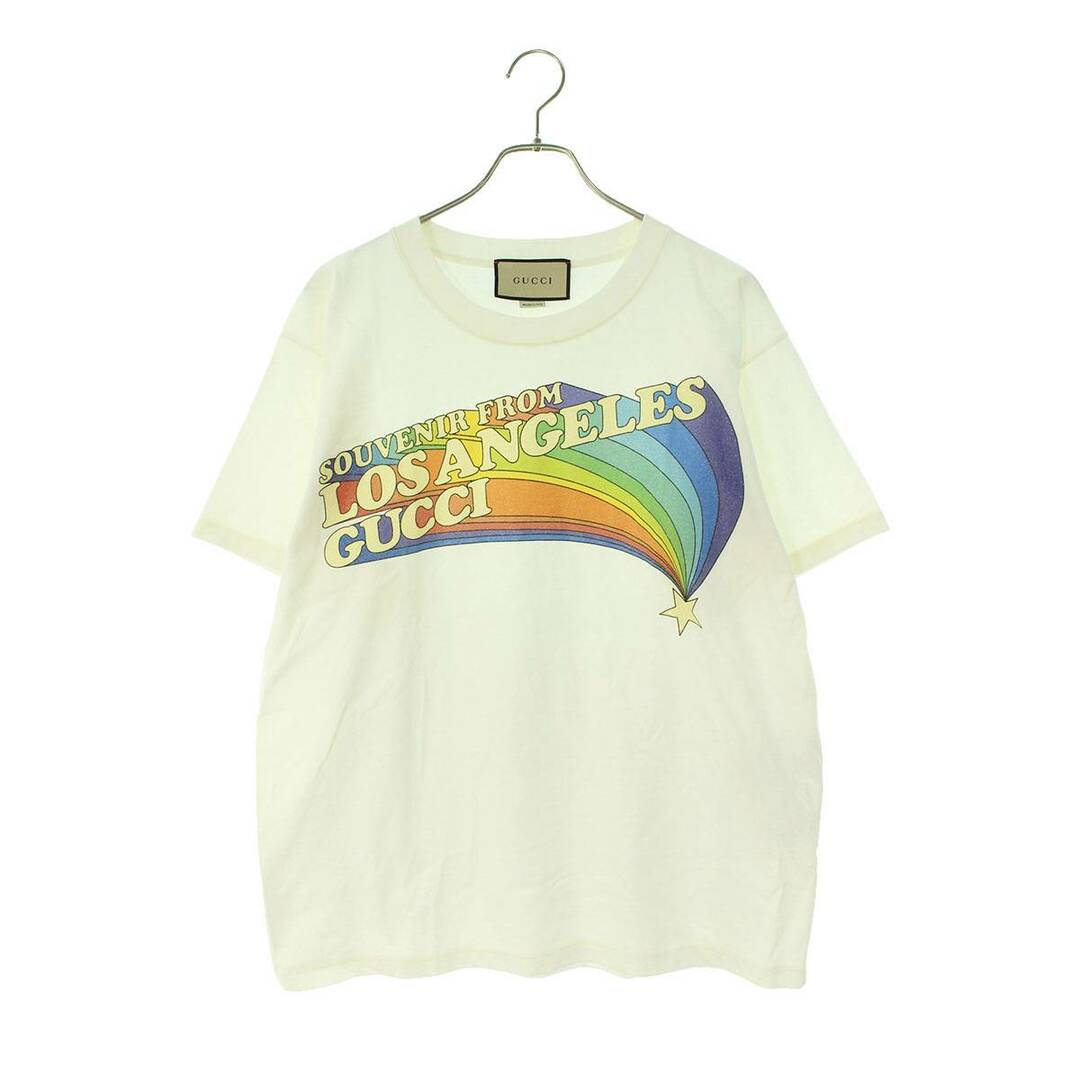 Gucci - グッチ 22SS 616036 XJEJC ロゴラメプリントTシャツ メンズ XS
