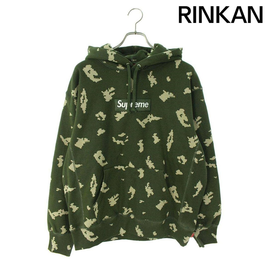 シュプリーム  21AW  Box Logo Hooded Sweatshirt ボックスロゴフーデッドパーカー  メンズ M