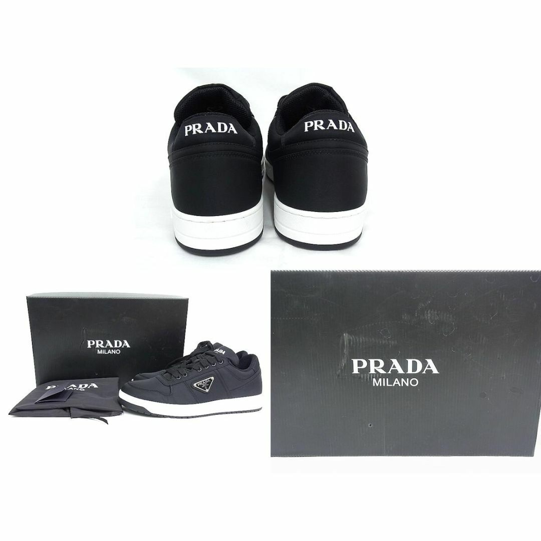 PRADA プラダ Re-Nylon ナイロン スニーカー ブラック 2EE375