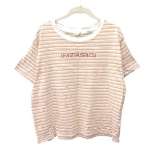 リーバイス(Levi's)のリーバイス Tシャツ カットソー 半袖 ボーダー クルーネック M マルチカラー(Tシャツ(半袖/袖なし))