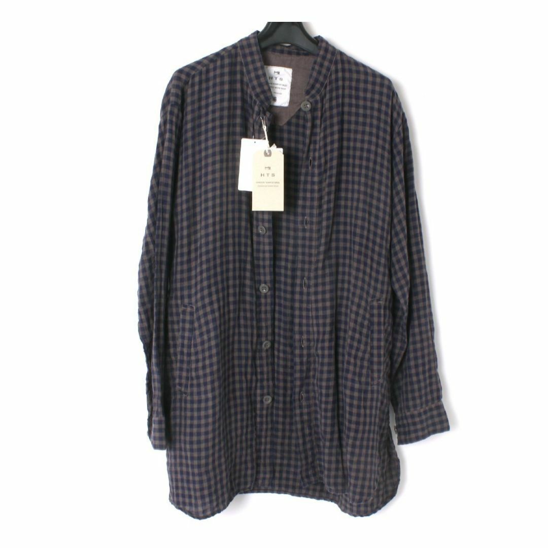 新品 HTS CHECK STAND COLLAR SHIRT 2