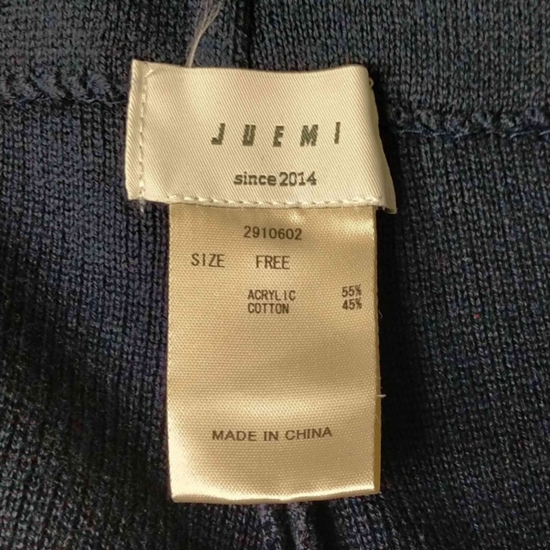 juemi Suede Tape Knit Pants