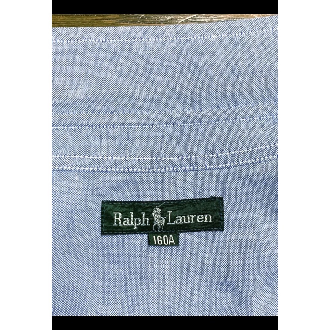 Ralph Lauren(ラルフローレン)のラルフローレン 半袖 ボタンダウン シャツ サックスブルー S M NO1379 メンズのトップス(シャツ)の商品写真