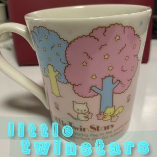 サンリオ(サンリオ)の未使用 ☆Little Twin Stars ☆マグカップ 箱入り(グラス/カップ)