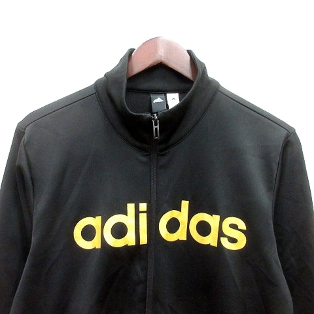 adidas - アディダス adidas ジャケット ブルゾン プリント ラメ M 黒