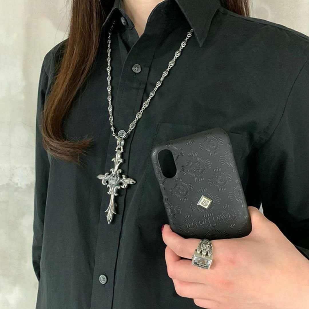 Justin Davis - 定価5.5万☆Justin Davis クラウンネックレス(50cm)3
