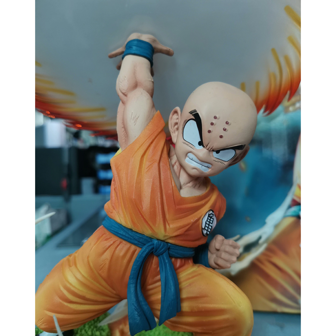 ドラゴンボール　クリリン　気円斬　フィギュア　ガレージキット　海外製品