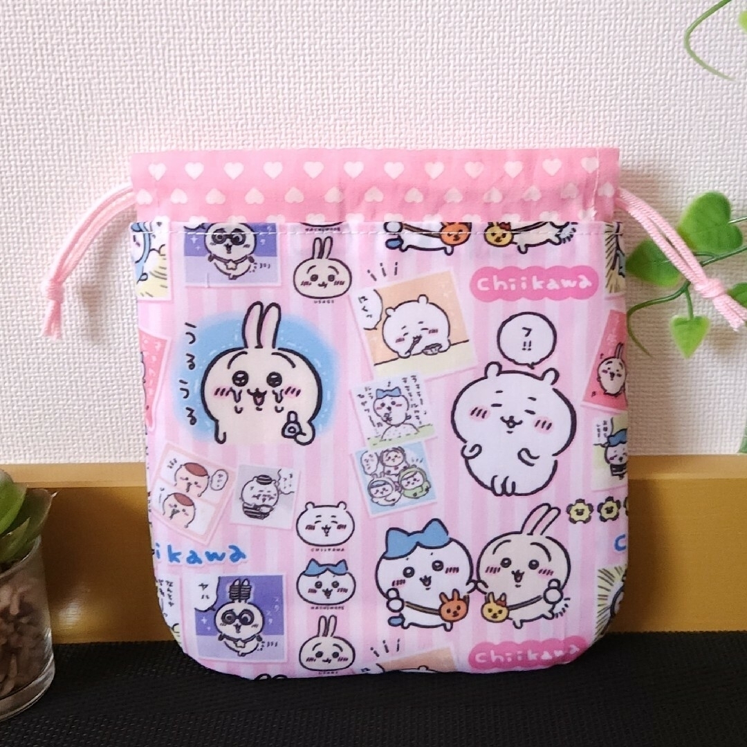 りっぴー様おまとめ♡ころりん ミニ巾着　ハンドメイド ハンドメイドのキッズ/ベビー(外出用品)の商品写真