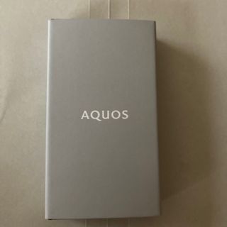 アクオス(AQUOS)のSHARP  AQUOS sense6 128GB ブラック (スマートフォン本体)