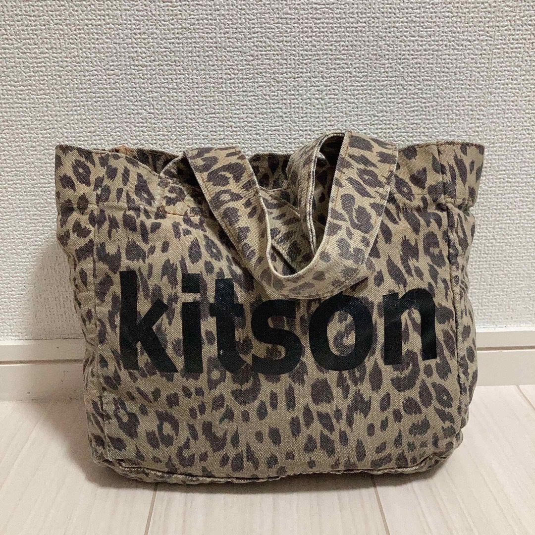 KITSON(キットソン)のkitson キットソン レディース トートバッグ ハンドバッグ 豹柄 レディースのバッグ(トートバッグ)の商品写真