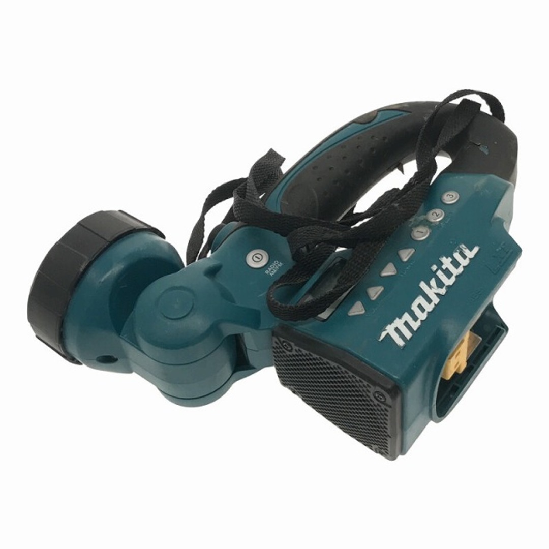 ☆中古品☆makita マキタ 14.4V/18V 充電式ライト付ラジオ MR050 本体のみ 作業ラジオ 現場ラジオ ポータブルラジオ 74194