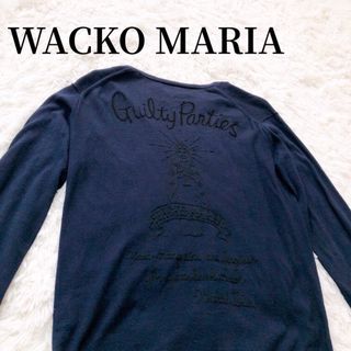 ワコマリア(WACKO MARIA)のワコマリア wacko maria カーディガン ニット 女神 マリア様 ロゴ(カーディガン)