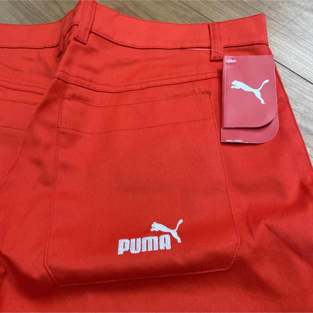 PUMA(プーマ)の新品　未使用品　プーマ　ハーフパンツ　ショートパンツ　ゴルフ スポーツ/アウトドアのゴルフ(ウエア)の商品写真