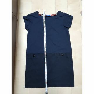 ブルーレーベルクレストブリッジ(BLUE LABEL CRESTBRIDGE)のブルーレーベルクレストブリッジワンピース　ブルーレーベル　バーバリー　膝丈ワン(ひざ丈ワンピース)