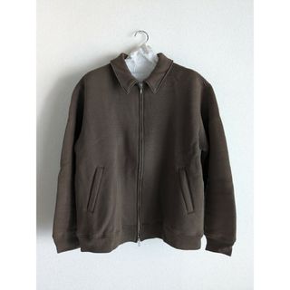 コモリ(COMOLI)のCale Black Merino Wool Blousonウールジップブルゾン(ブルゾン)