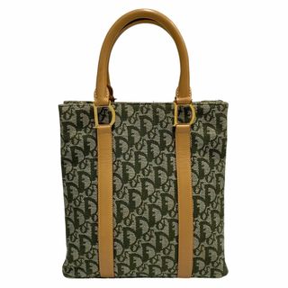 極 美品 クリスチャンディオール トロッター レザー ミニ トートバッグ