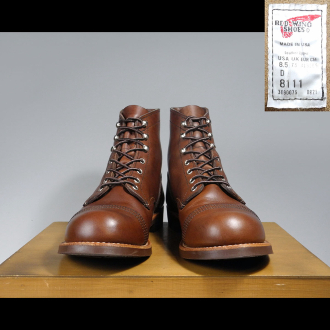 RED WING レッドウィング アイアンレンジ 8111 7ハーフ