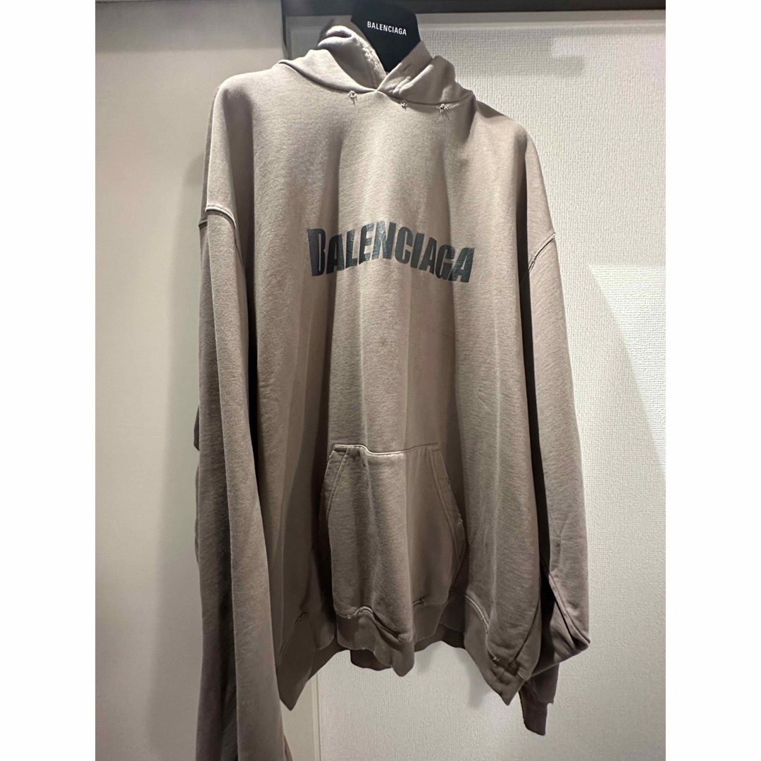 Balenciaga(バレンシアガ)のBALENCIAGA ロゴフーディー  メンズのトップス(パーカー)の商品写真