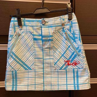 美品 ⛳ ダンスウィズドラゴン  ゴルフスカート size2 ウェストゴム