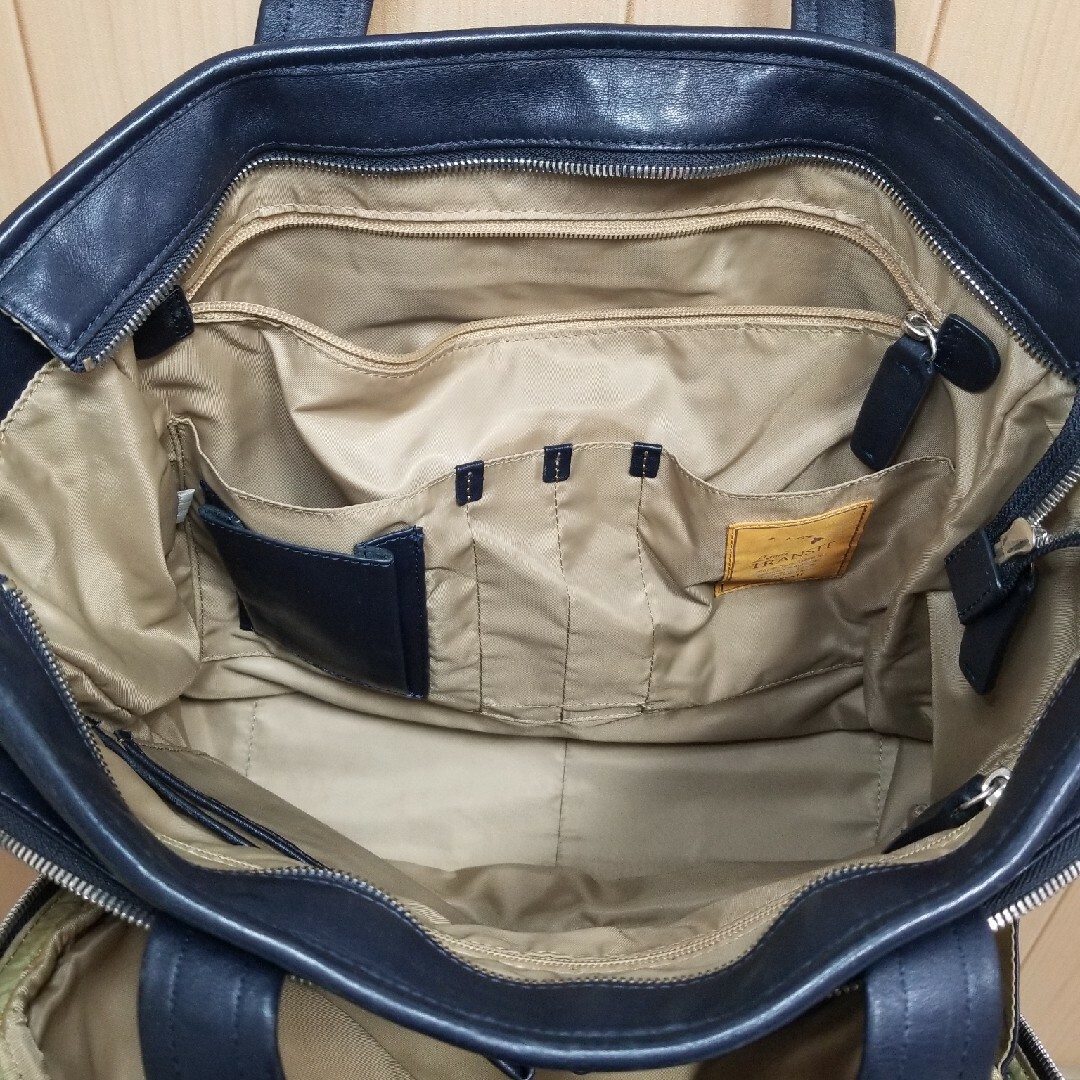 Lanai TRANSIT HAWAII レザーバック メンズのバッグ(トートバッグ)の商品写真
