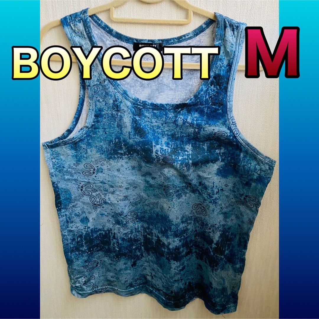 BOYCOTT(ボイコット)のボイコット タンクトップ Mサイズ メンズのトップス(タンクトップ)の商品写真