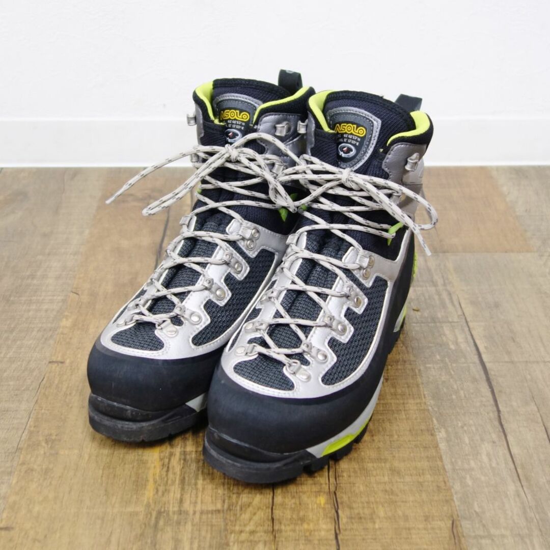 美品 アゾロ ASOLO 6B+GV GORE-TEX メンズ 27.5cm トレッキングブーツ