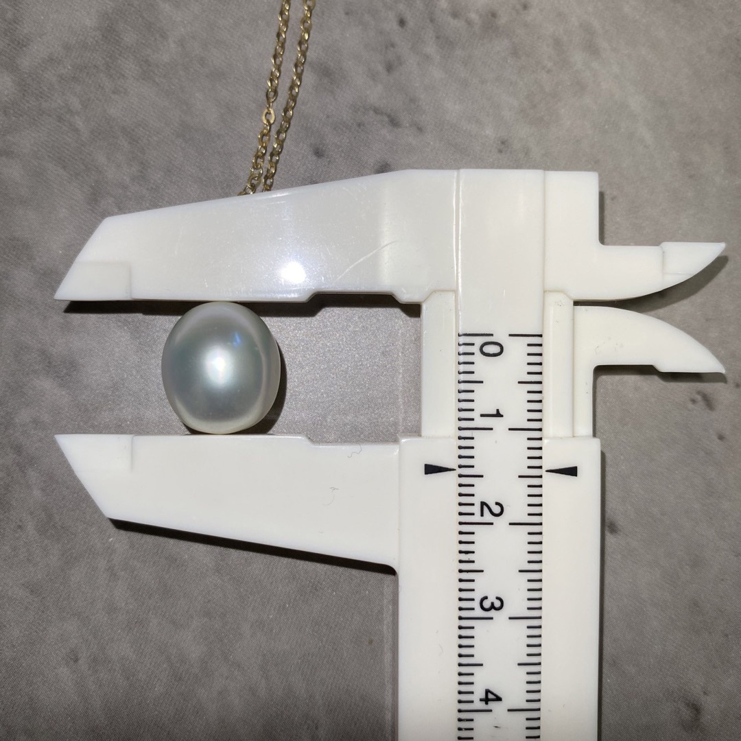 MIKIMOTO(ミキモト)の超珍品 MIKIMOTO K18 大粒真珠ネックレス レディースのアクセサリー(ネックレス)の商品写真