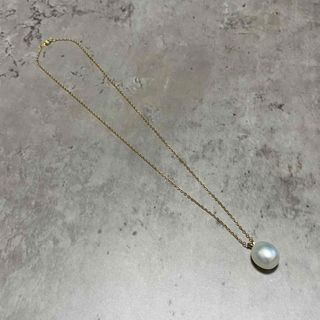 ミキモト(MIKIMOTO)の超珍品 MIKIMOTO K18 大粒真珠ネックレス(ネックレス)