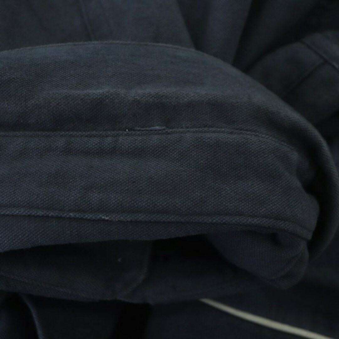 イェーライト!! デザインポケット 長袖シャツ オーバーサイズ リネン混 ONE845cm袖丈