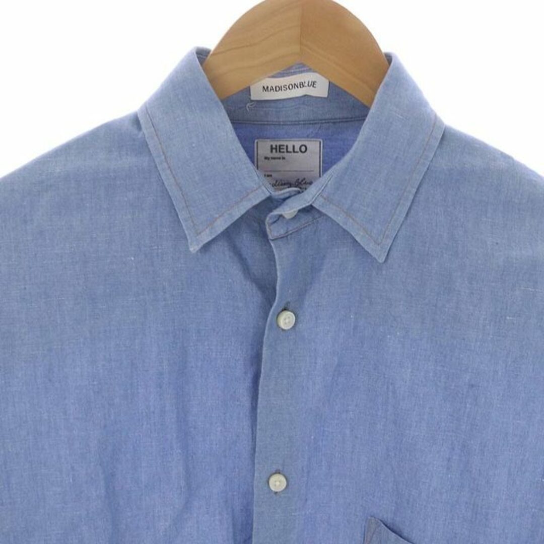 MADISONBLUE(マディソンブルー)のマディソンブルー J.BRADLEY SHIRT シャツ 七分袖 前開き メンズのトップス(シャツ)の商品写真