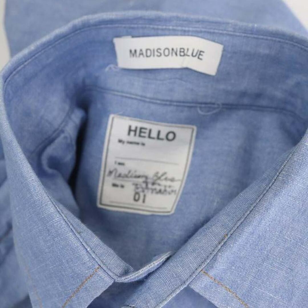 MADISONBLUE(マディソンブルー)のマディソンブルー J.BRADLEY SHIRT シャツ 七分袖 前開き メンズのトップス(シャツ)の商品写真