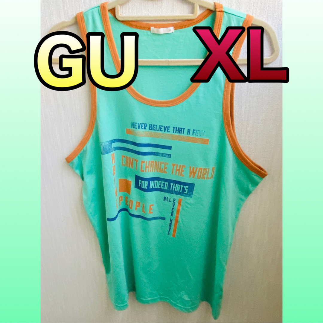 GU(ジーユー)のGU タンクトップ XLサイズ メンズのトップス(タンクトップ)の商品写真